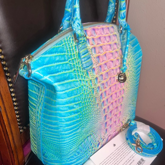 cotton candy brahmin bag